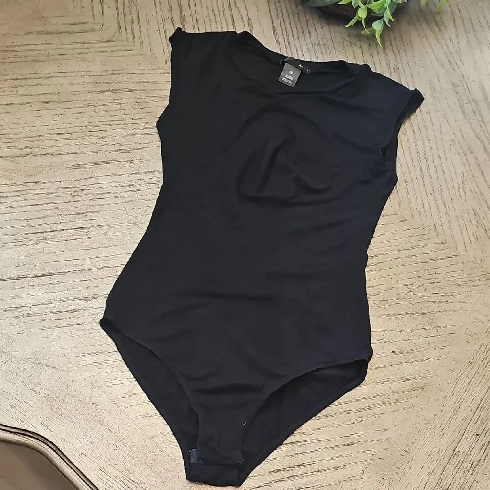 Black Bodysuit XS Aqua